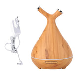Max 400ml Aroma Essential Oil Diffuser Ultrasonic Air Humidifier Wood Grain B - Aladdin Shoppers