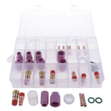 Max 40x Nozzle Gas Lens Collet Body Consumables Kit WP17/18/26 TIG Welding Torch - Aladdin Shoppers