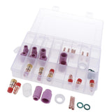 Max 40x Nozzle Gas Lens Collet Body Consumables Kit WP17/18/26 TIG Welding Torch - Aladdin Shoppers