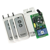 Max 433MHz Wide Voltage Power Supply 2-way Switch + 3pcs 2-button Remote Control - Aladdin Shoppers