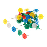 Max 45pcs Thumb Tacks Pushpins Office Work Tacks for Fabric Making Plastic_B - Aladdin Shoppers