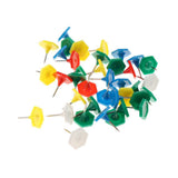 Max 45pcs Thumb Tacks Pushpins Office Work Tacks for Fabric Making Plastic_B - Aladdin Shoppers
