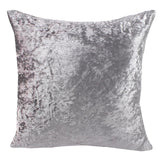 Max 45x45cm Soft Plush Pillowcase Cushion Cover for Sofa Car Decor Grey - Aladdin Shoppers