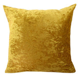 Max 45x45cm Soft Plush Pillowcase Cushion Cover for Sofa Car Decor Yelllow - Aladdin Shoppers