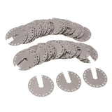 Max 45x45mm 50PCS /SETSolar Panel PV Grounding Clip/Washer/Spacer - Aladdin Shoppers