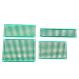 Max 4Pcs 5x7 4x6 3x7 2x8 cm Universal Copper Prototype Double-sided PCB Board - Aladdin Shoppers