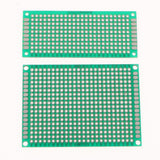 Max 4Pcs 5x7 4x6 3x7 2x8 cm Universal Copper Prototype Double-sided PCB Board - Aladdin Shoppers