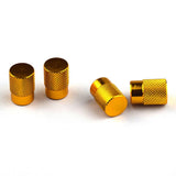 Max 4pcs Automatic Car Bicycle Wheel Tire Valve Stems Cap Dustproof Cover Golden - Aladdin Shoppers