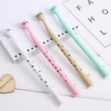Max 4Pcs School Office Cute Cat Gel Pens Ball Point Pens Blue - Aladdin Shoppers