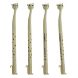 Max 4Pcs School Office Cute Cat Gel Pens Ball Point Pens Gray - Aladdin Shoppers