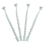 Max 4Pcs School Office Cute Cat Gel Pens Ball Point Pens White - Aladdin Shoppers