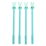 Max 4Pcs School Office Cute Rabbit Gel Pens Ball Point Pen Roller pen Light Blue - Aladdin Shoppers