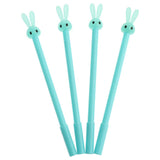 Max 4Pcs School Office Cute Rabbit Gel Pens Ball Point Pen Roller pen Light Blue - Aladdin Shoppers