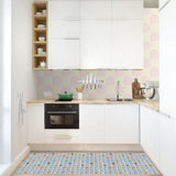 Max 4Pcs Self Adhesive Mosaic Brick Pattern Vinyl Tile Sticker Wall Paper Panels i - Aladdin Shoppers