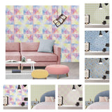 Max 4Pcs Self Adhesive Mosaic Brick Pattern Vinyl Tile Sticker Wall Paper Panels i - Aladdin Shoppers