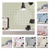 Max 4Pcs Self Adhesive Mosaic Brick Pattern Vinyl Tile Sticker Wall Paper Panels i - Aladdin Shoppers