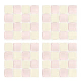 Max 4Pcs Self Adhesive Mosaic Brick Pattern Vinyl Tile Sticker Wall Paper Panels i - Aladdin Shoppers