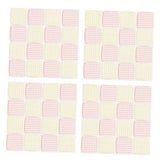 Max 4Pcs Self Adhesive Mosaic Brick Pattern Vinyl Tile Sticker Wall Paper Panels i - Aladdin Shoppers