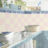 Max 4Pcs Self Adhesive Mosaic Brick Pattern Vinyl Tile Sticker Wall Paper Panels i - Aladdin Shoppers