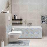 Max 4Pcs Self Adhesive Mosaic Brick Pattern Vinyl Tile Sticker Wall Paper Panels n - Aladdin Shoppers