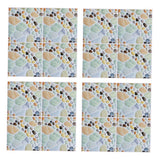 Max 4Pcs Self Adhesive Mosaic Brick Pattern Vinyl Tile Sticker Wall Paper Panels o - Aladdin Shoppers