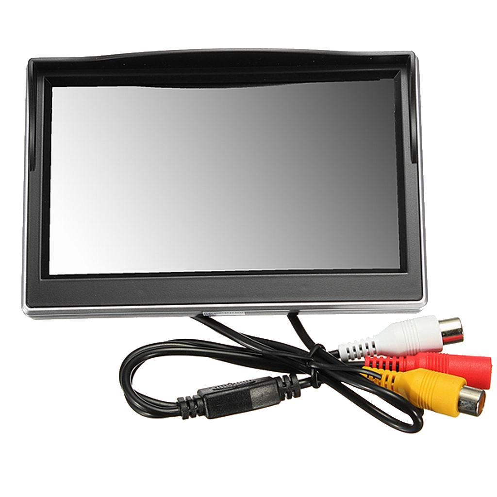 Max 5" Car TFT LCD HD Screen Monitor Driving Recorder Reverse Backup Camera - Aladdin Shoppers
