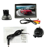 Max 5" Car TFT LCD HD Screen Monitor Driving Recorder Reverse Backup Camera - Aladdin Shoppers