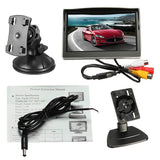 Max 5" Car TFT LCD HD Screen Monitor Driving Recorder Reverse Backup Camera - Aladdin Shoppers
