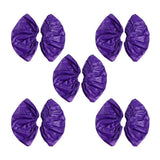 Max 5 Pairs Waterproof Shoe Covers Washable Reusable Non Slip Overshoes Purple - Aladdin Shoppers