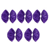 Max 5 Pairs Waterproof Shoe Covers Washable Reusable Non Slip Overshoes Purple - Aladdin Shoppers