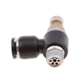 Max 5 Pieces DSL-L6-01 Elbow Push In Pneumatic Fittings for Air Water Hose Tube - Aladdin Shoppers