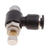 Max 5 Pieces DSL-L6-01 Elbow Push In Pneumatic Fittings for Air Water Hose Tube - Aladdin Shoppers