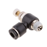Max 5 Pieces DSL-L6-01 Elbow Push In Pneumatic Fittings for Air Water Hose Tube - Aladdin Shoppers