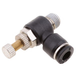 Max 5 Pieces DSL-L6-02 Elbow Push In Pneumatic Fittings for Air Water Hose Tube - Aladdin Shoppers