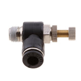 Max 5 Pieces DSL-L6-02 Elbow Push In Pneumatic Fittings for Air Water Hose Tube - Aladdin Shoppers