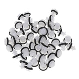 Max 50 Pieces Car Door Rivets Bumper Trim Panel Retainer Clip