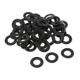 Max 50 Pieces Oil Drain Plug Gasket Seal Rubber Black For Saturn Chevy GM - Aladdin Shoppers