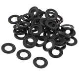 Max 50 Pieces Oil Drain Plug Gasket Seal Rubber Black For Saturn Chevy GM - Aladdin Shoppers