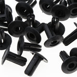 Max 500Pcs Car Plastic Rivets 7mm Hole Dia Fastener Fender Bumper Push Pin Clip - Aladdin Shoppers