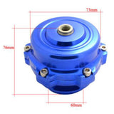 Max 50MM ALUMINUM TURBOCHARGER 360 VENT BLOW OFF VALVE 35PSI BOOST+FLANGE Black - Aladdin Shoppers