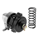 Max 50MM ALUMINUM TURBOCHARGER 360 VENT BLOW OFF VALVE 35PSI BOOST+FLANGE Black - Aladdin Shoppers