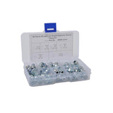 Max 50pcs 1/4" 1/8" Hydraulic Grease Zerk Fitting SAE Kit Straight 90 45 Degree - Aladdin Shoppers