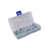 Max 50pcs 1/4" 1/8" Hydraulic Grease Zerk Fitting SAE Kit Straight 90 45 Degree - Aladdin Shoppers