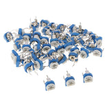 Max 50x 10 Values Linear Trimmer Potentiometer Variable Resistor 3 Terminal 500K - Aladdin Shoppers