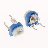 Max 50x 10 Values Linear Trimmer Potentiometer Variable Resistor 3 Terminal 500K - Aladdin Shoppers