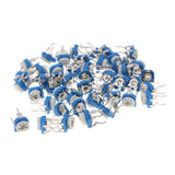 Max 50x 10 Values Linear Trimmer Potentiometer Variable Resistor 3 Terminal 50K - Aladdin Shoppers