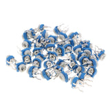 Max 50x 10 Values Linear Trimmer Potentiometer Variable Resistor 3 Terminal 50K - Aladdin Shoppers