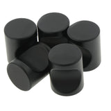 Max 5pack Cylindroid Drawer Pull Handle Door Cabinet Knobs Black-21x17mm - Aladdin Shoppers