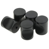 Max 5pack Cylindroid Drawer Pull Handle Door Cabinet Knobs Black-21x17mm - Aladdin Shoppers