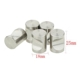 Max 5pack Cylindroid Drawer Pull Handle Door Cabinet Knobs Nickel-25x18mm - Aladdin Shoppers